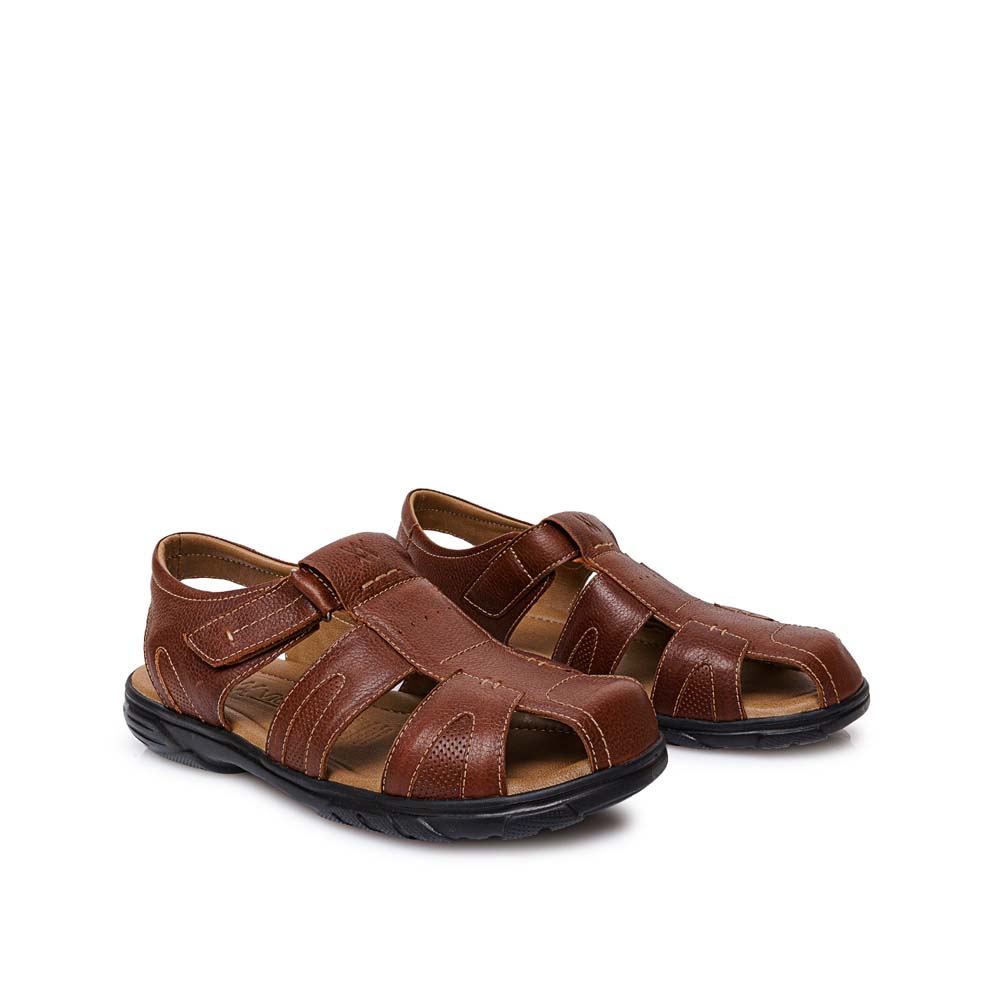 SANDALIA FRANCISCANA CASUAL ANGELO-2605 TOFFE VIALE HOMME - 4