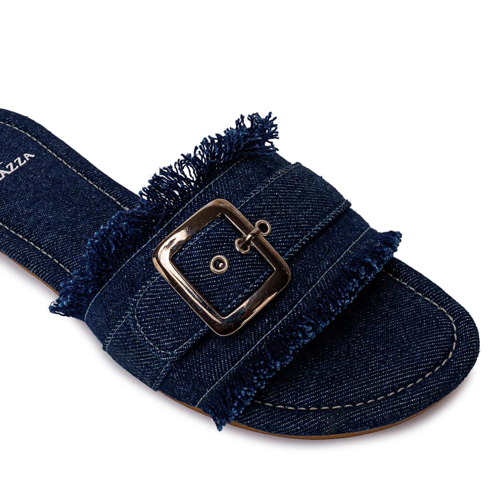 SANDALIA SLIDE CASUAL CESI-2607 DENIM PIAZZA - 4