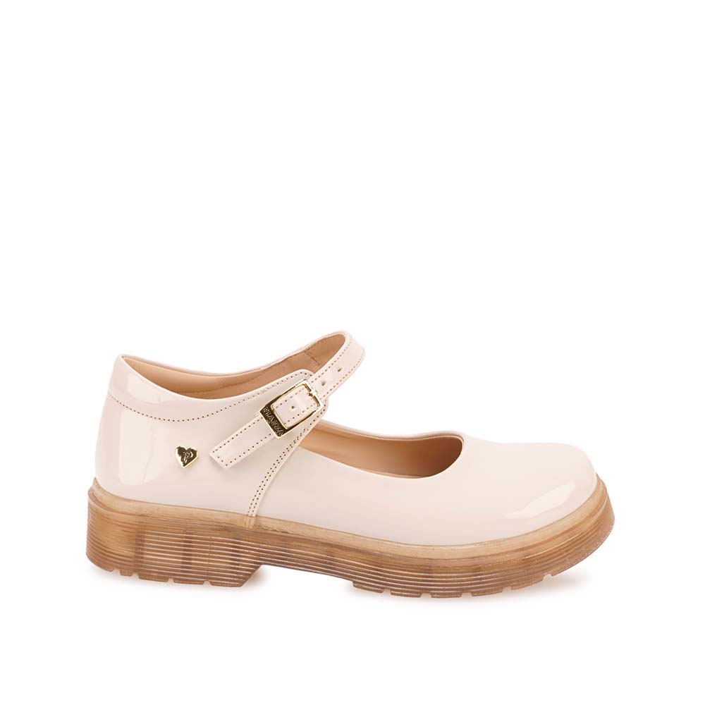 ZAPATO BALLERINA CASUAL MADIS-2628 HUESO PIAZZA KIDS - 1
