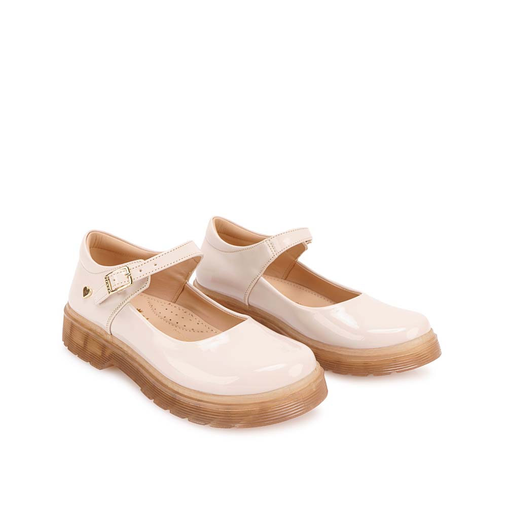 ZAPATO BALLERINA CASUAL MADIS-2628 HUESO PIAZZA KIDS - 4