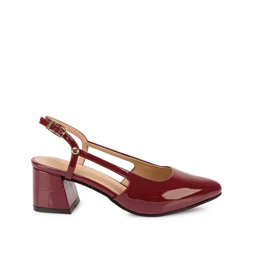 ZAPATO STILETTO CASUAL DON-2503 VINO PIAZZA - 1