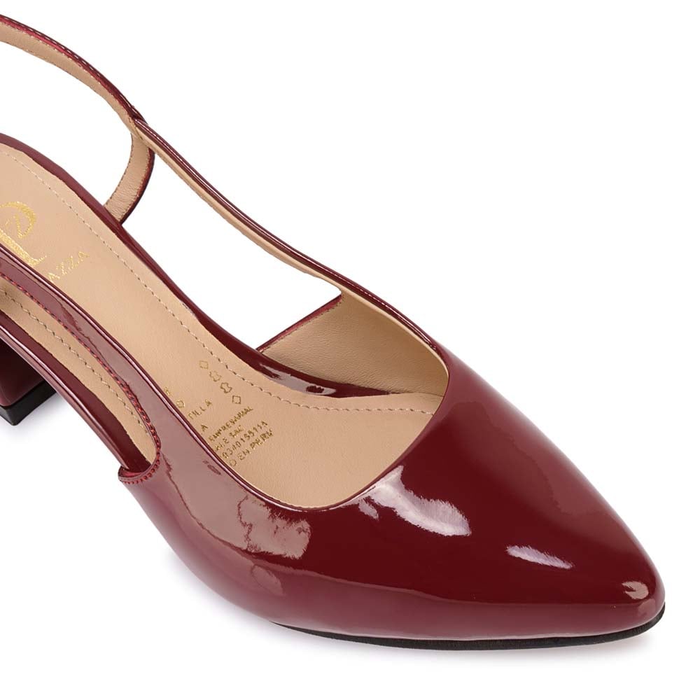 ZAPATO STILETTO CASUAL DON-2503 VINO PIAZZA - 3