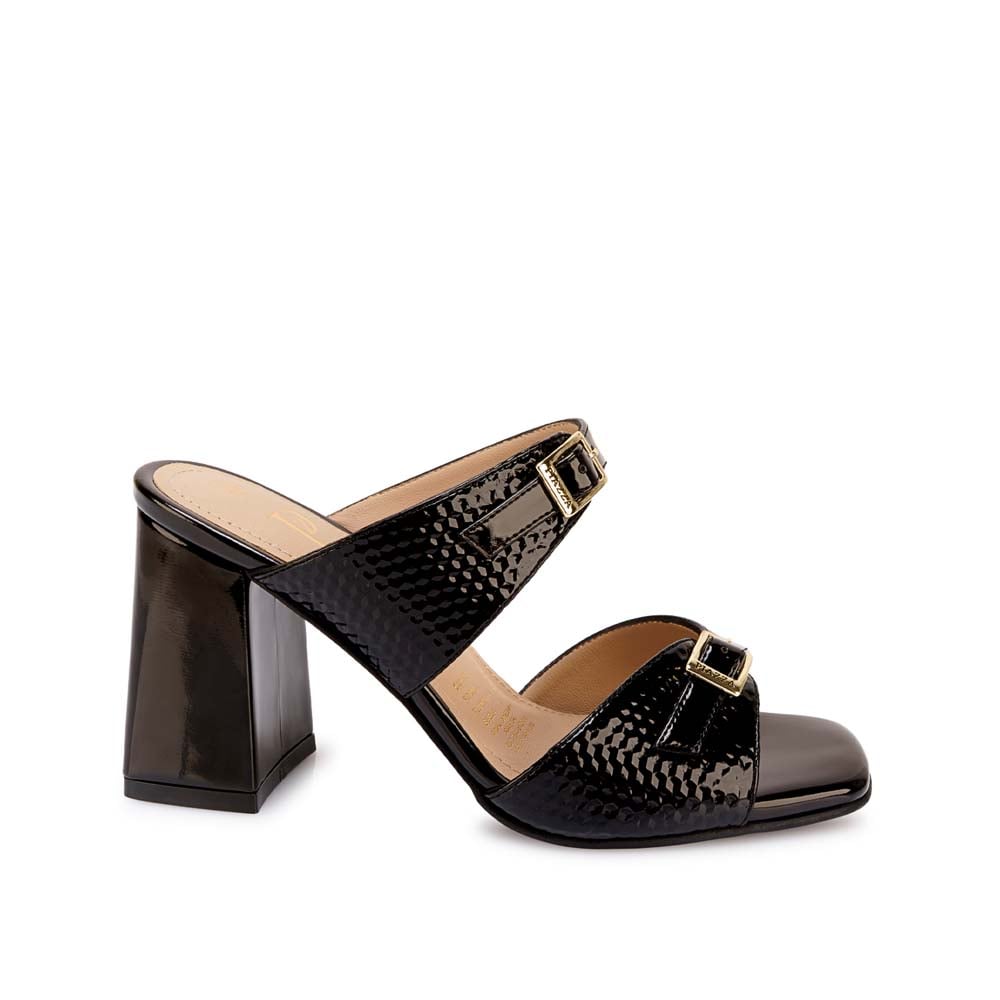 SANDALIA D'ORSAY CASUAL DON-2607 NEGRO PIAZZA - 1