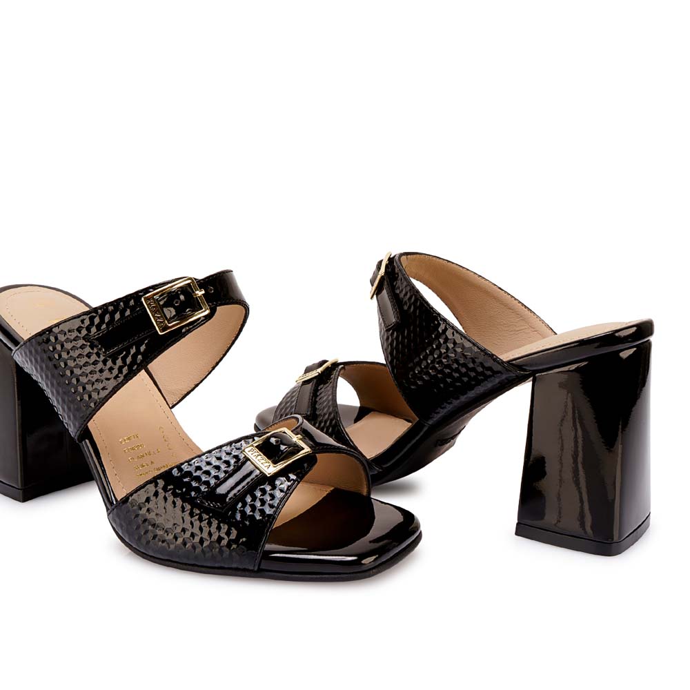 SANDALIA D'ORSAY CASUAL DON-2607 NEGRO PIAZZA - 2