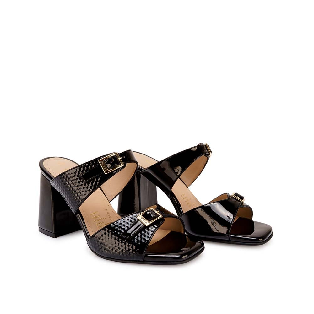 SANDALIA D'ORSAY CASUAL DON-2607 NEGRO PIAZZA - 4