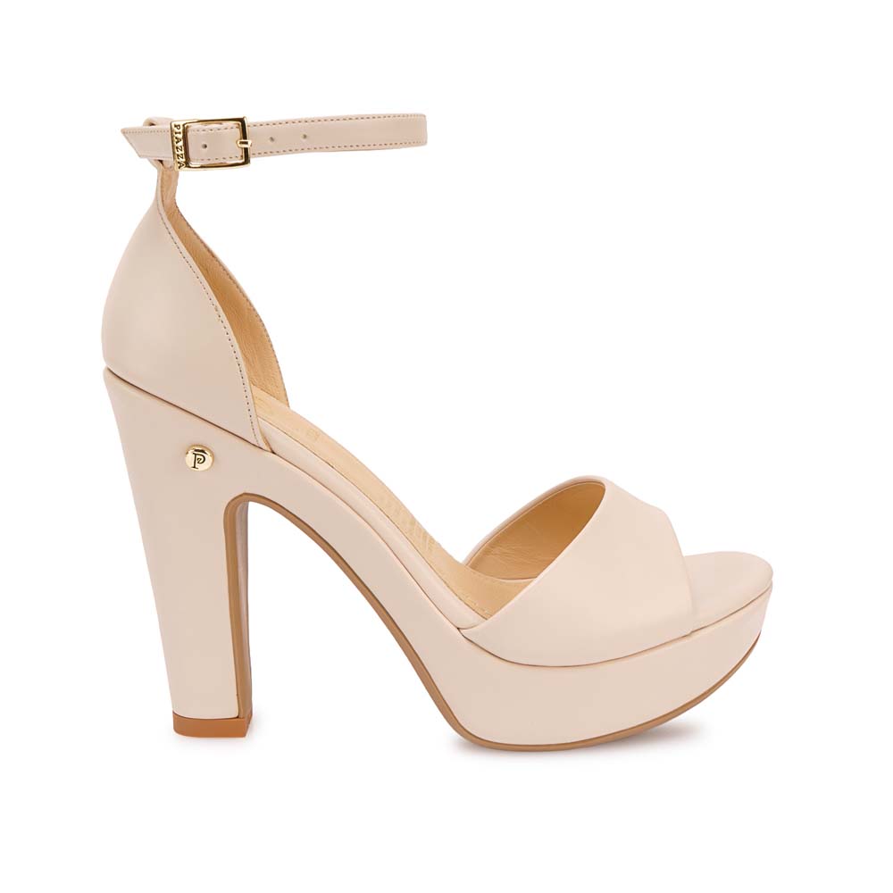 SANDALIA D'ORSAY CASUAL DEXA-2606 HUESO PIAZZA - 1