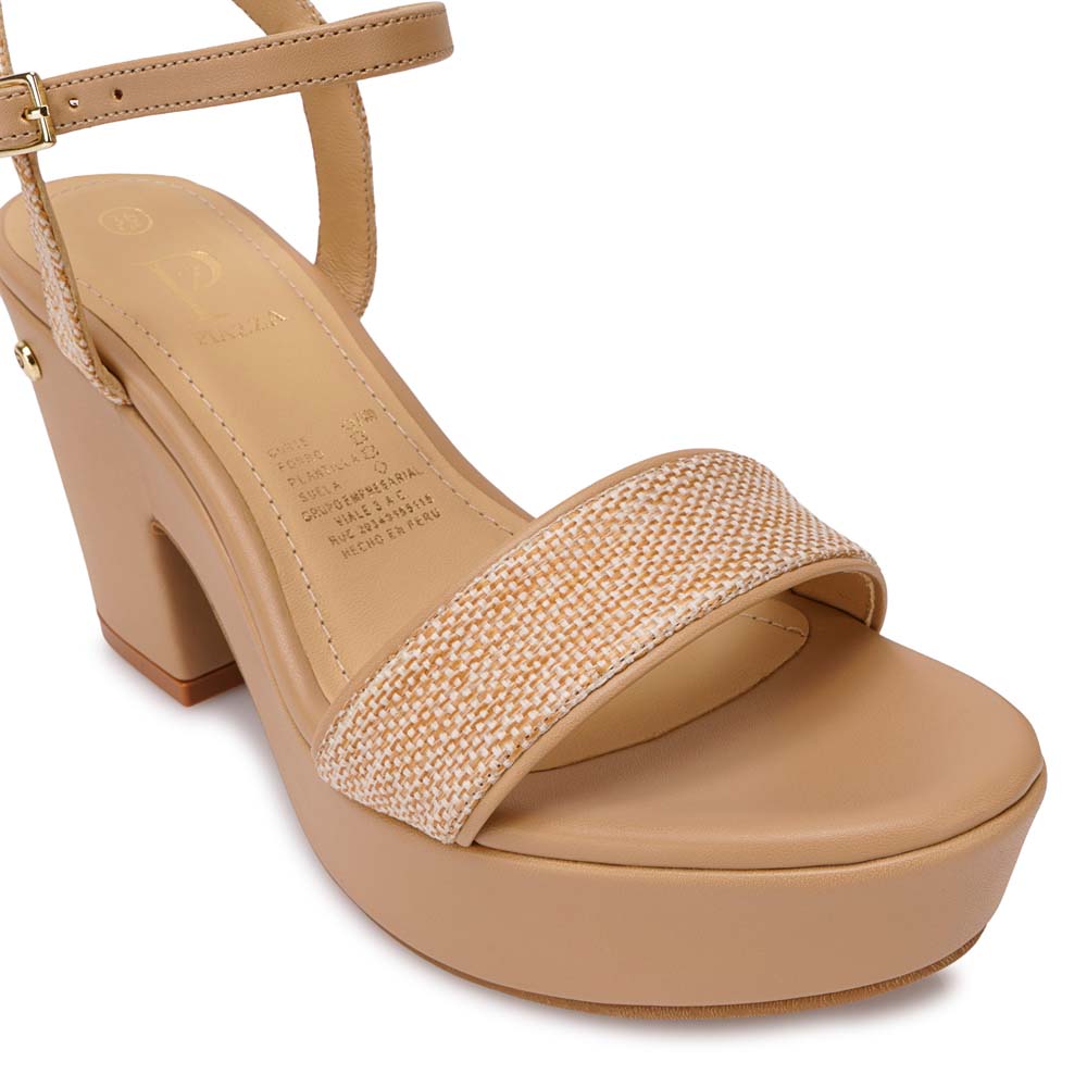 SANDALIA D'ORSAY CASUAL DEXA-2619 BEIGE PIAZZA - 3