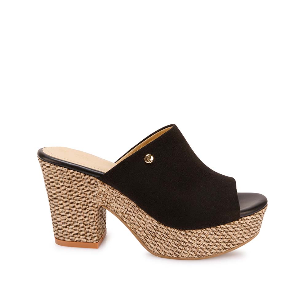 SANDALIA SUECO CASUAL DEXA-2623 NEGRO PIAZZA - 1