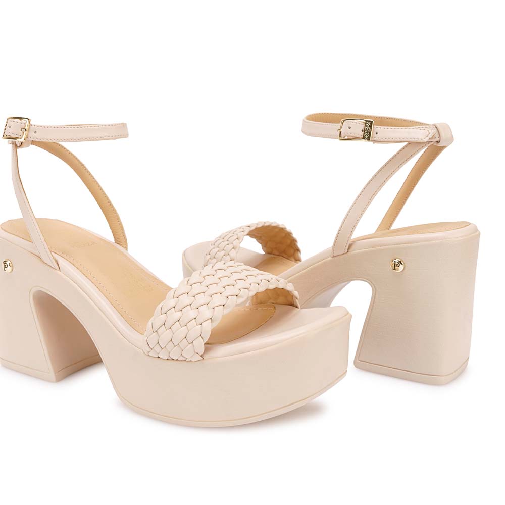 SANDALIA D'ORSAY CASUAL DEXA-2627 HUESO PIAZZA - 2