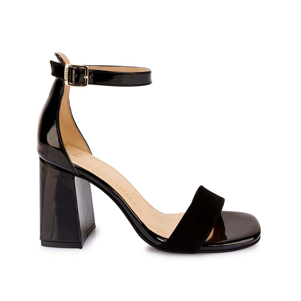 SANDALIA D'ORSAY CASUAL KATHE-2613 NEGRO PIAZZA - 1