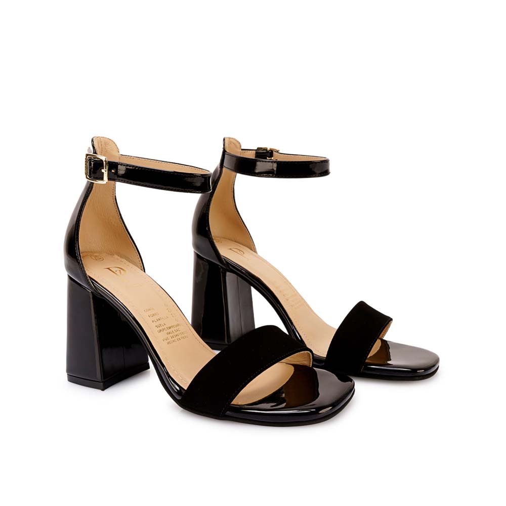 SANDALIA D'ORSAY CASUAL KATHE-2613 NEGRO PIAZZA - 4