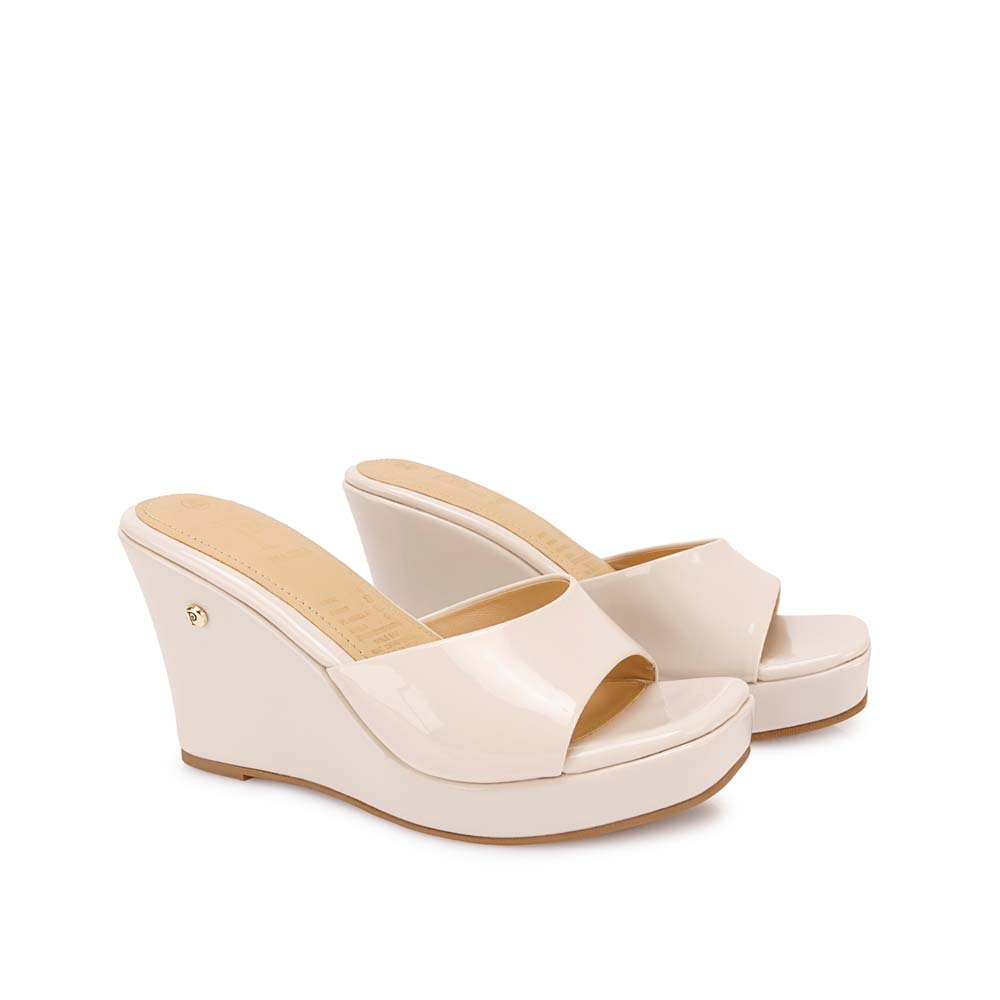 SANDALIA SLIDE CASUAL WAL-2631 HUESO PIAZZA - 4