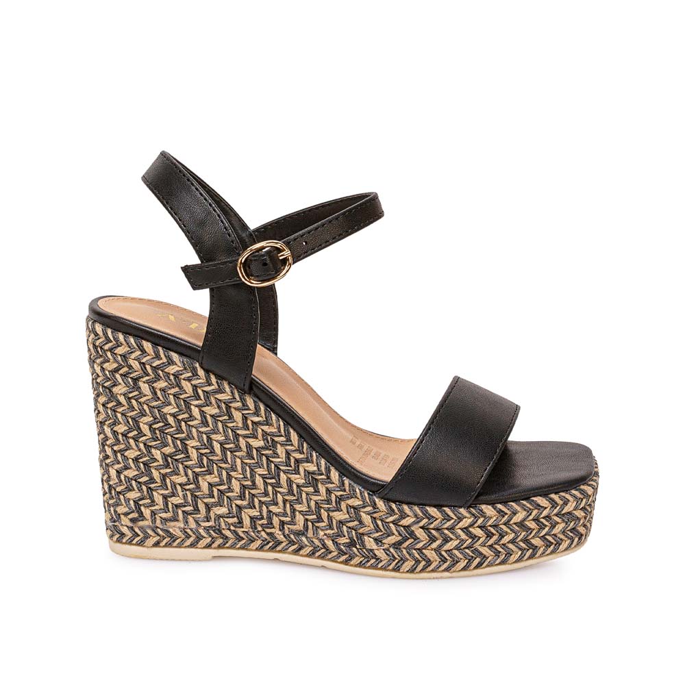 SANDALIA D'ORSAY CASUAL ANA-2632 NEGRO ADV - 1