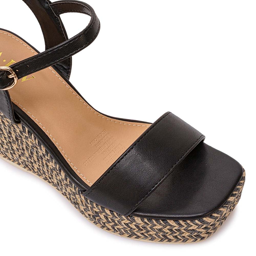 SANDALIA D'ORSAY CASUAL ANA-2632 NEGRO ADV - 3
