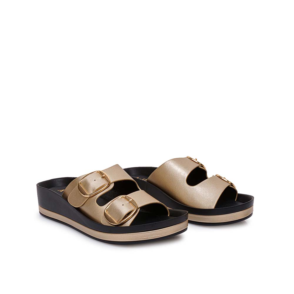 SANDALIA STRAP CASUAL ANA-2623 DORADO ADV - 4