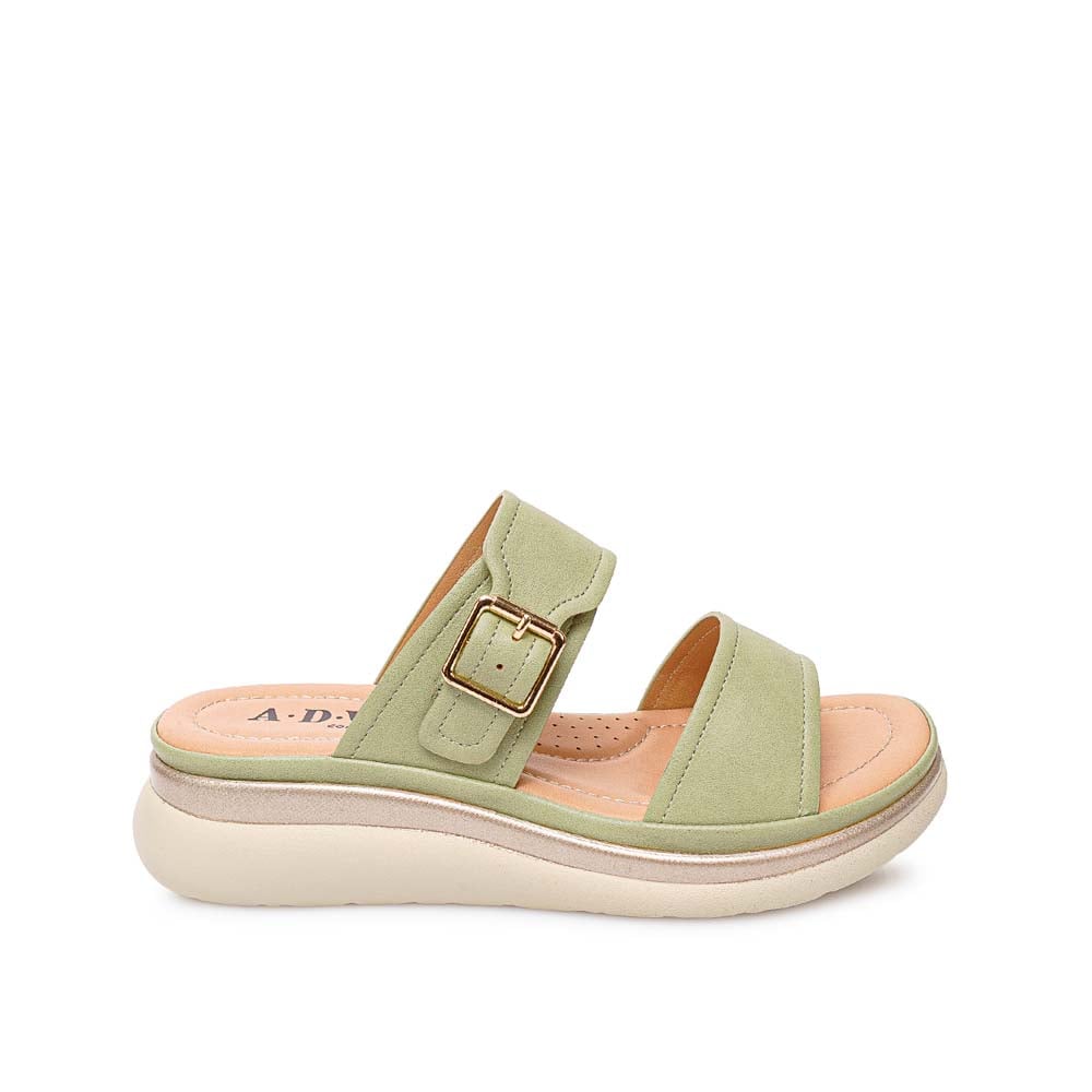SANDALIA STRAP CASUAL ANA-2615 VERDE/MENTH ADV - 1