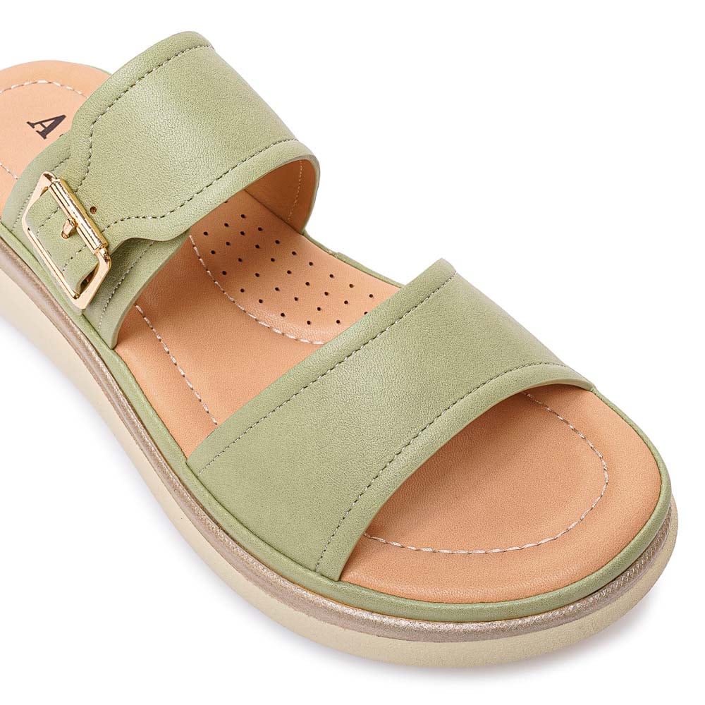 SANDALIA STRAP CASUAL ANA-2615 VERDE/MENTH ADV - 3
