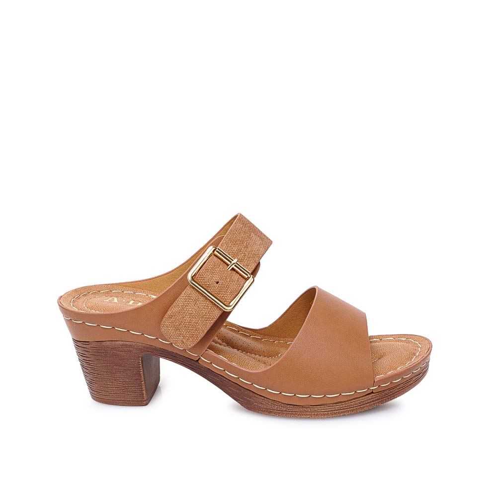 SANDALIA STRAP CASUAL ANA-2616 MOCCA ADV - 1