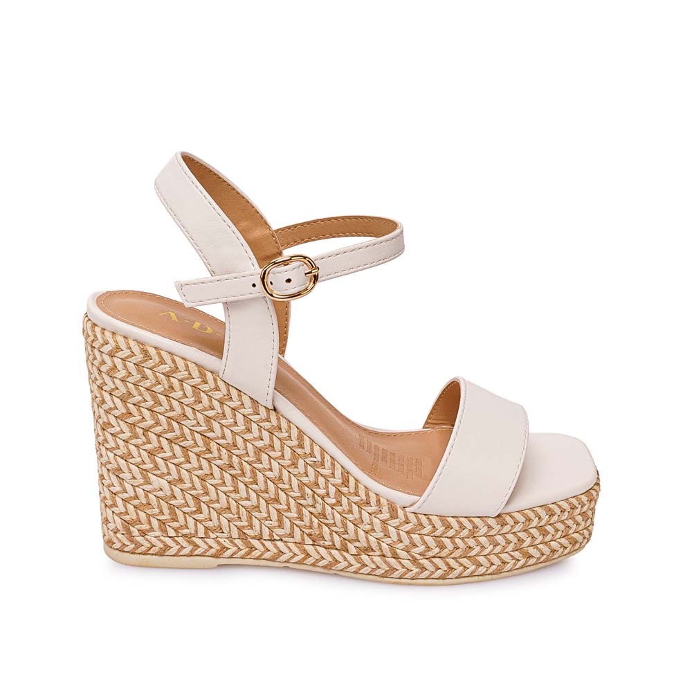 SANDALIA D'ORSAY CASUAL ANA-2632 BLANCO ADV - 1