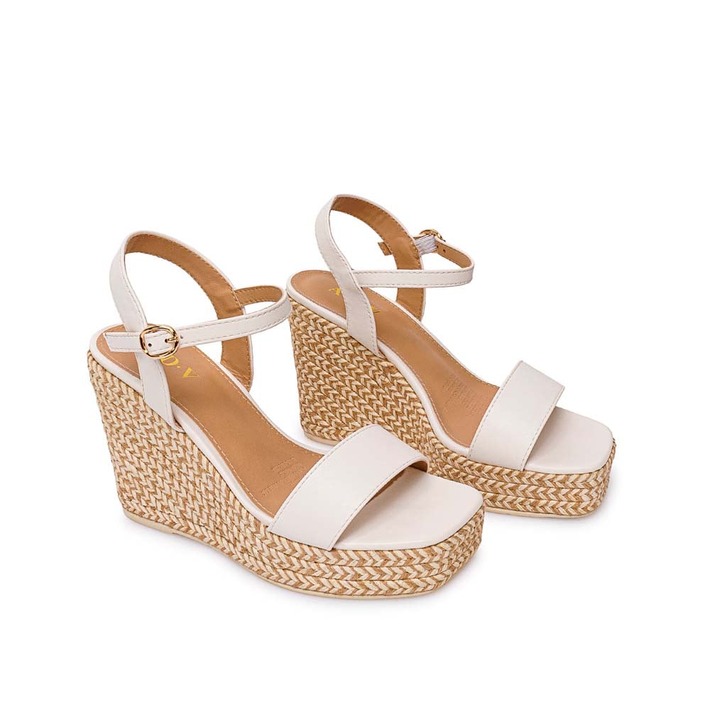 SANDALIA D'ORSAY CASUAL ANA-2632 BLANCO ADV - 4