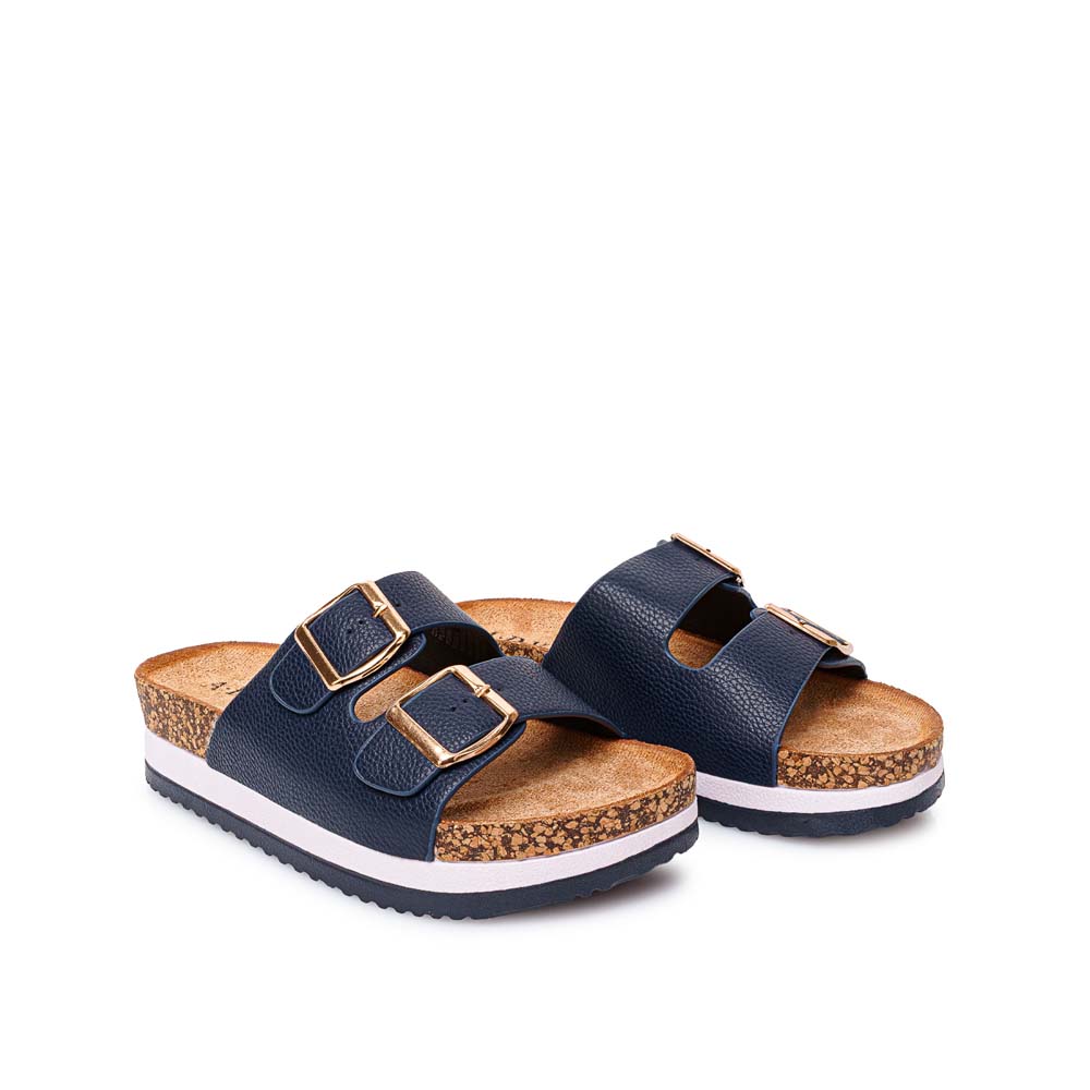 SANDALIA SLIDE CASUAL ANA-2521 PATRIO/BLUE ADV - 4