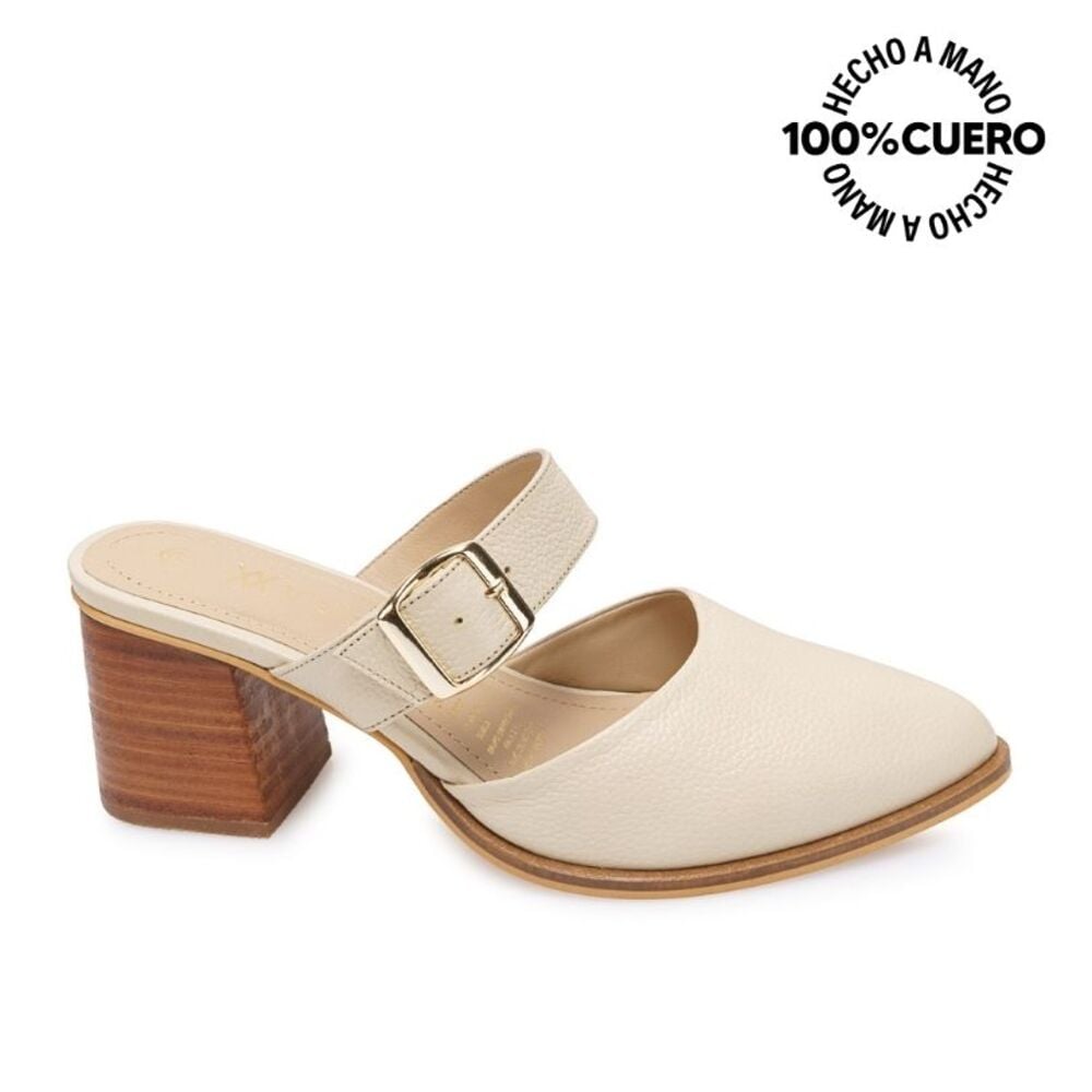 ZAPATO SUECO CASUAL GISE-2501 VAINILLA VIALE - 1