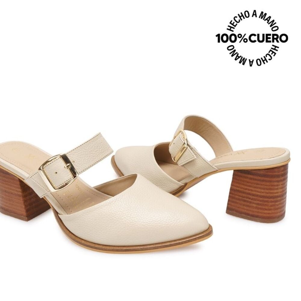 ZAPATO SUECO CASUAL GISE-2501 VAINILLA VIALE - 2