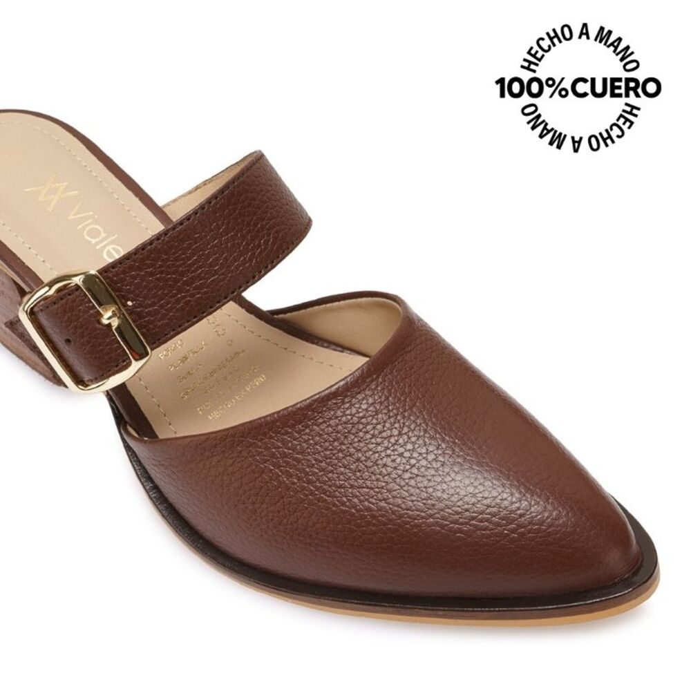 ZAPATO SUECO CASUAL GISE-2501 CANELA VIALE - 3