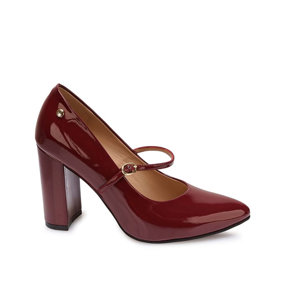ZAPATO MARYJANE VESTIR DON-2624 VINO PIAZZA - 1