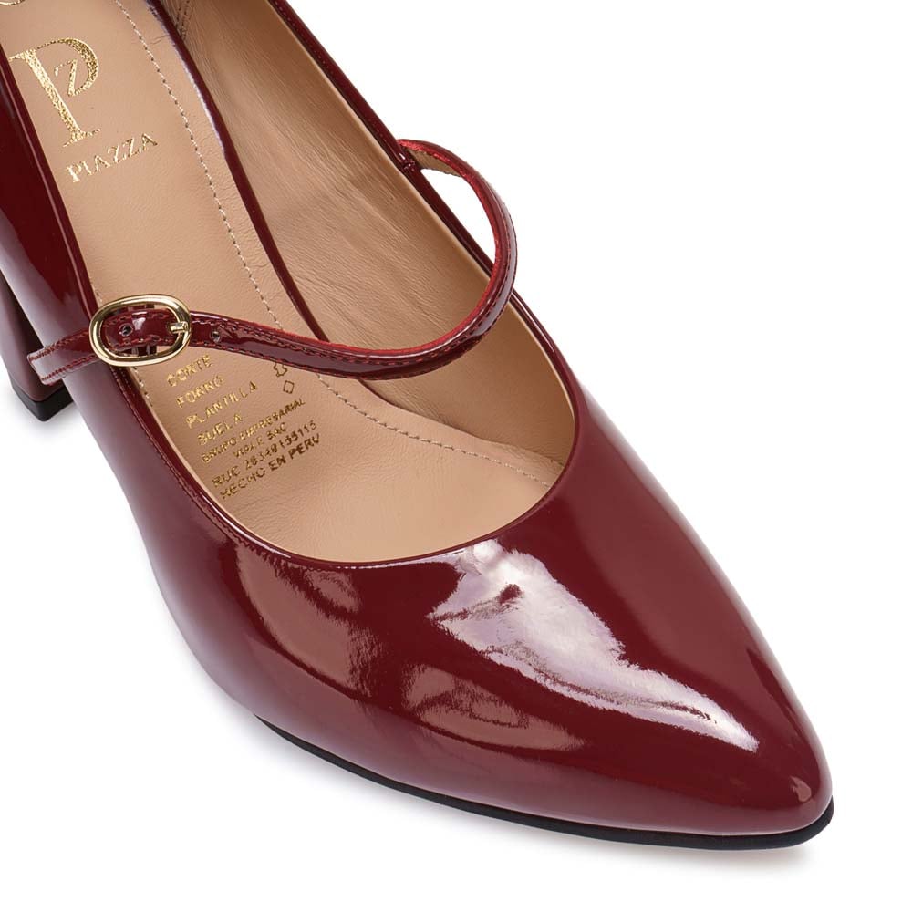 ZAPATO MARYJANE VESTIR DON-2624 VINO PIAZZA - 3