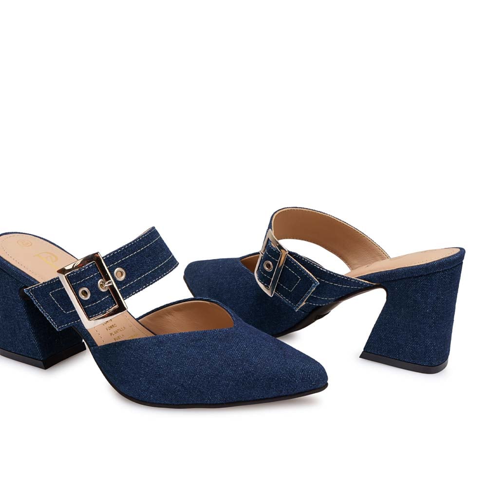ZAPATO STILETTO VESTIR DON-2627 DENIM PIAZZA - 2