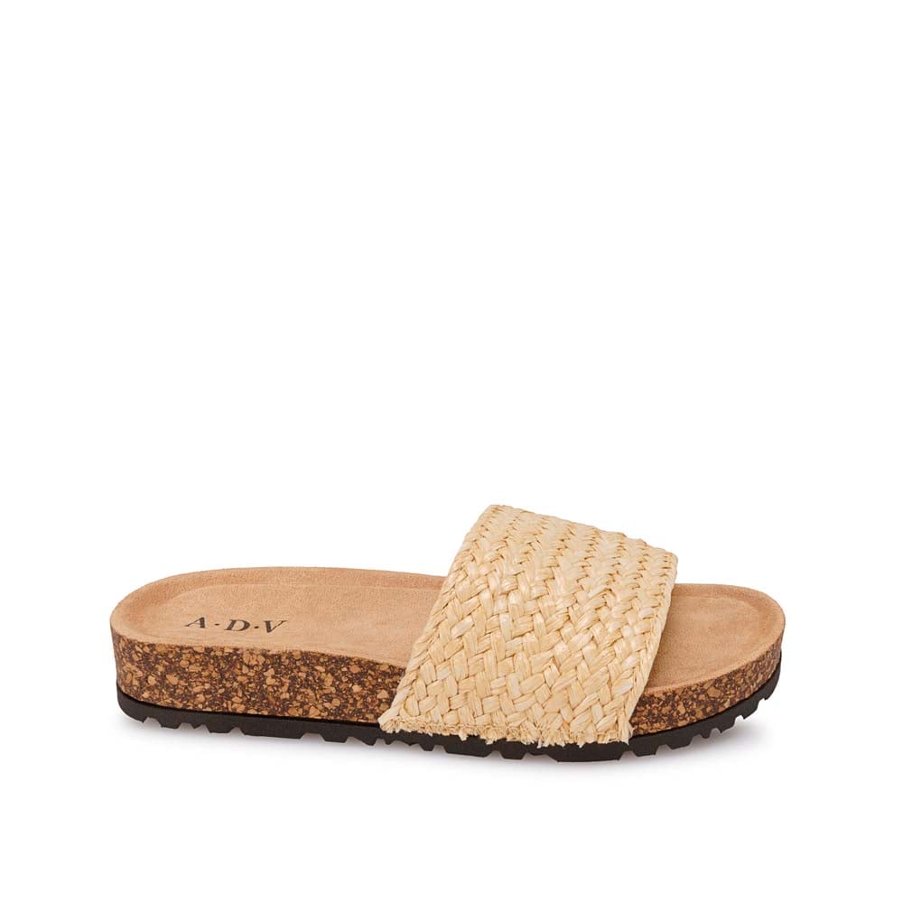 SANDALIA STRAP CASUAL ANA-2624 BEIGE ADV - 1
