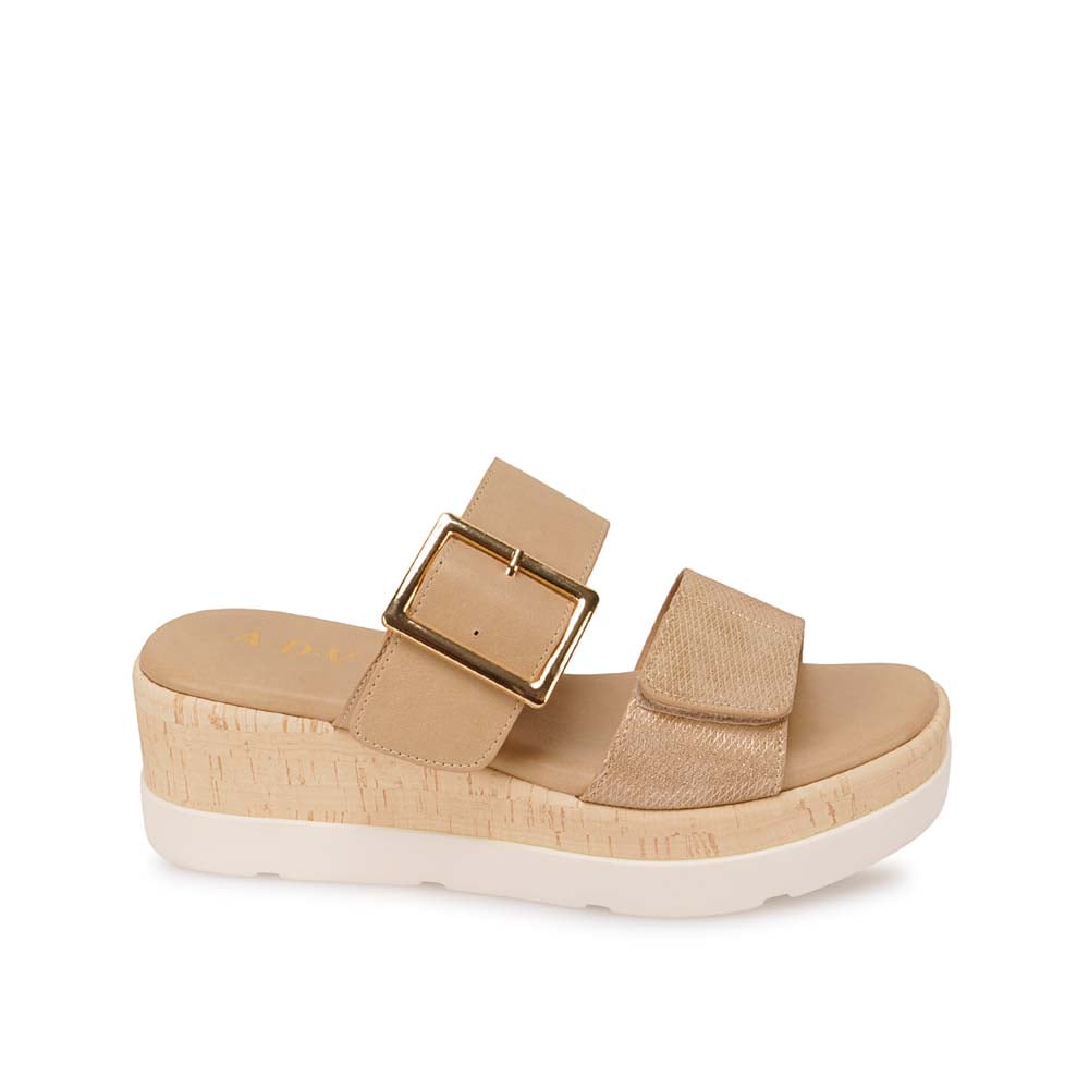 SANDALIA STRAP CASUAL ANA-2629 CHAMPAGNE ADV - 1