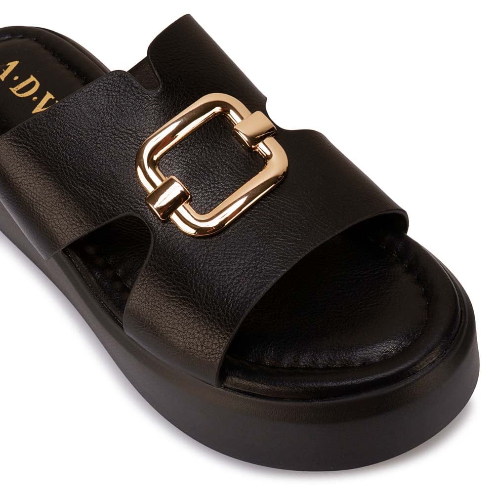 SANDALIA STRAP CASUAL ANA-2602 NEGRO ADV - 3