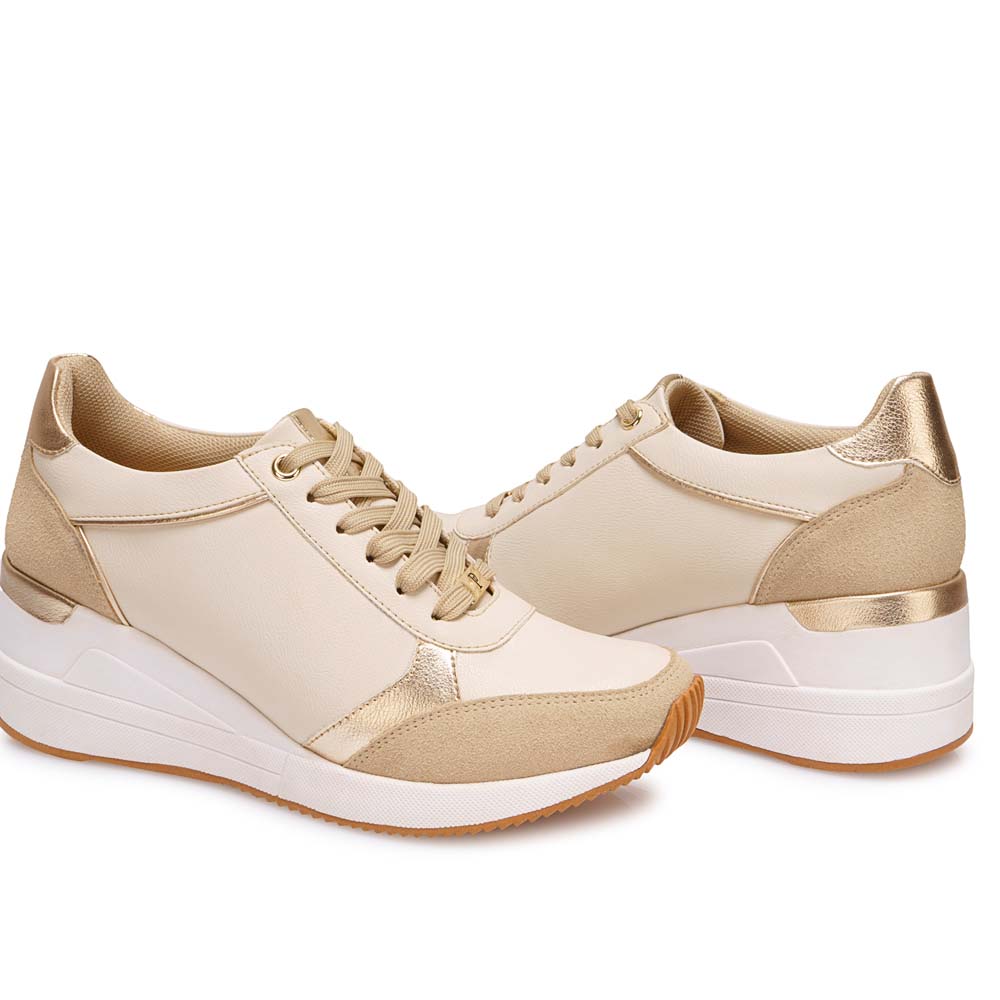 ZAPATILLA CASUAL MAVI-2607 HUESO/BEIGE PIAZZA - 2