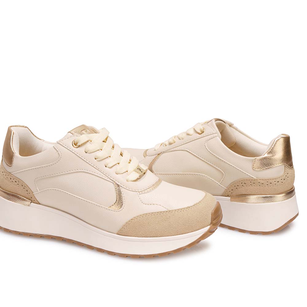 ZAPATILLA CASUAL NORA-2602 HUESO PIAZZA - 2