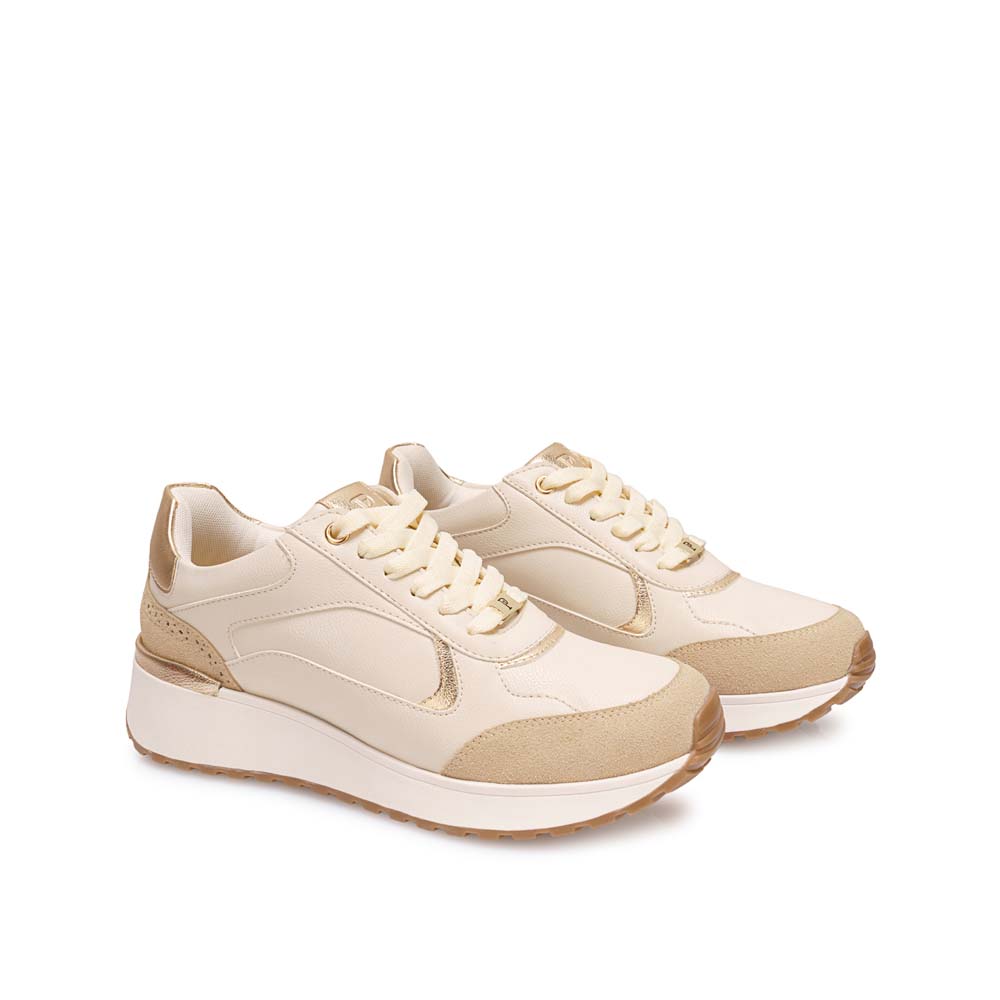 ZAPATILLA CASUAL NORA-2602 HUESO PIAZZA - 4