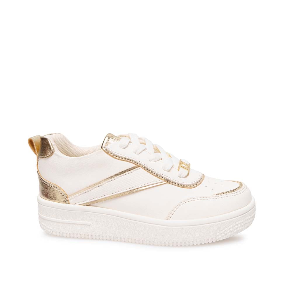 ZAPATILLA CASUAL CARITO-2531 BLANCO/DORADO PIAZZA KIDS - 1