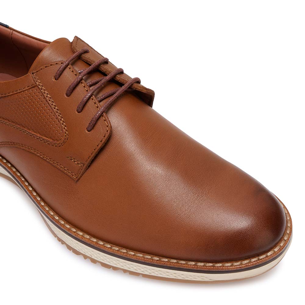 ZAPATO DERBY CASUAL ANGELO-2544 TOFFE VIALE HOMME CUERO - 3