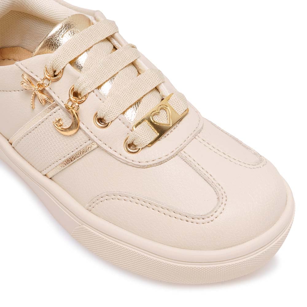 ZAPATILLA CASUAL LIA-2549 HUESO PIAZZA KIDS - 3