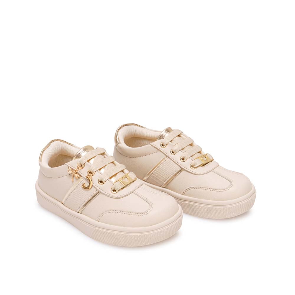 ZAPATILLA CASUAL LIA-2549 HUESO PIAZZA KIDS - 4