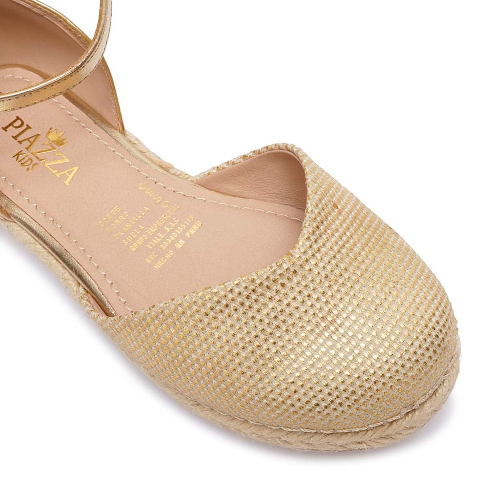 ZAPATO D'ORSAY CASUAL MADIS-2622 DORADO PIAZZA KIDS - 3