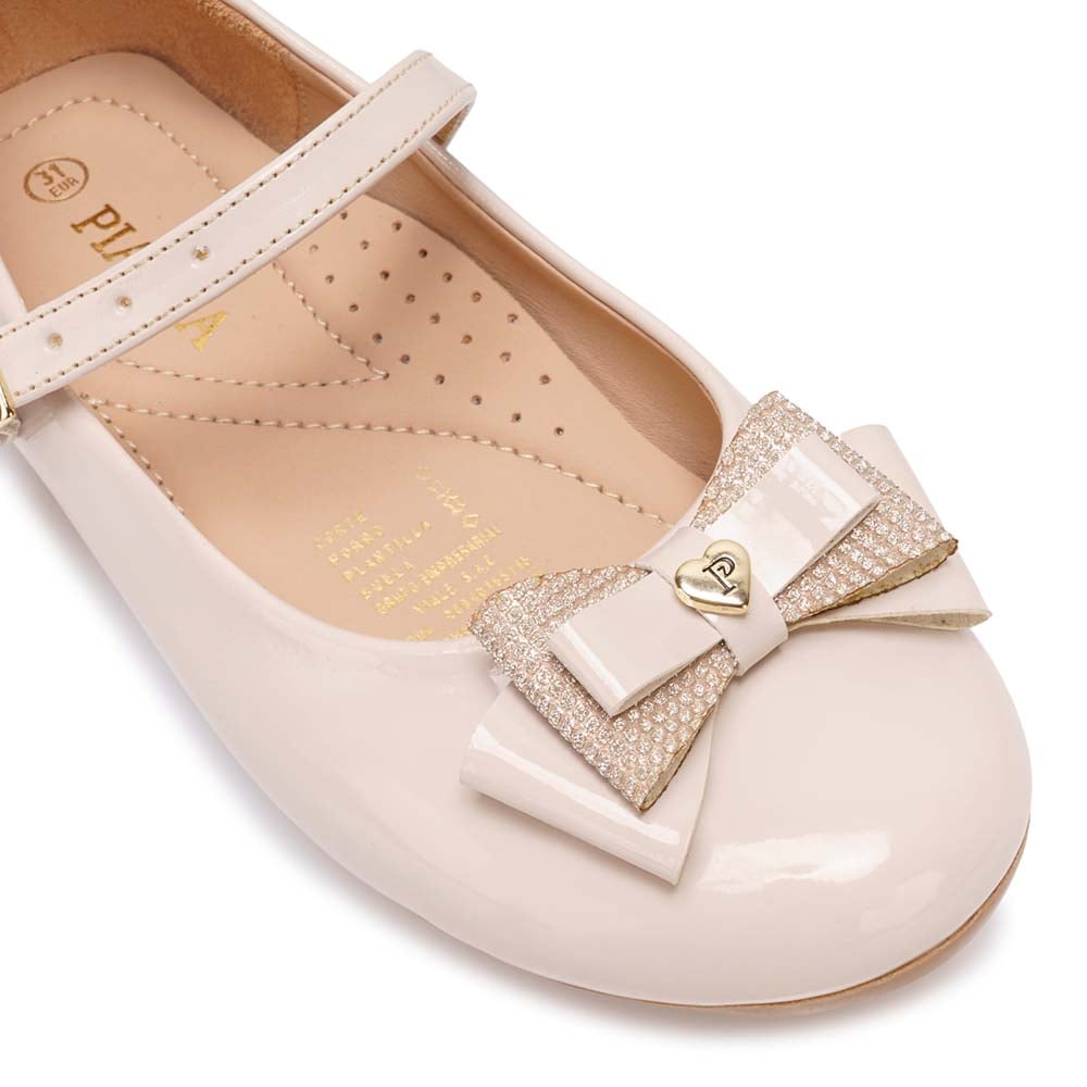 ZAPATO BALLERINA CASUAL MADIS-2619 HUESO PIAZZA KIDS - 3