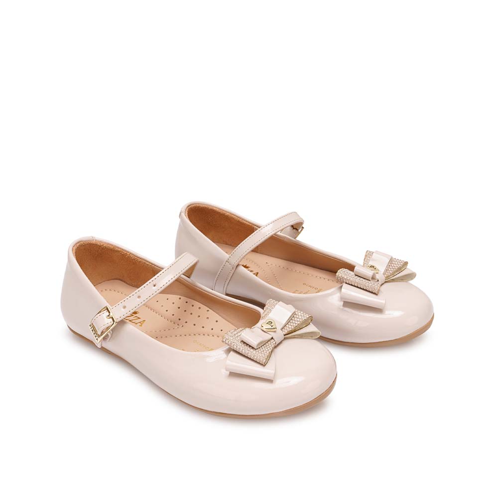 ZAPATO BALLERINA CASUAL MADIS-2619 HUESO PIAZZA KIDS - 4