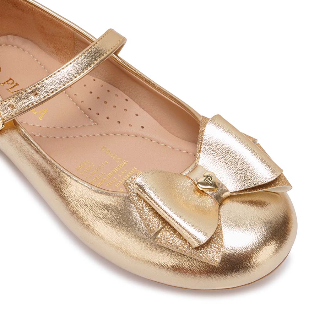 ZAPATO BALLERINA CASUAL MADIS-2616 DORADO PIAZZA KIDS - 3
