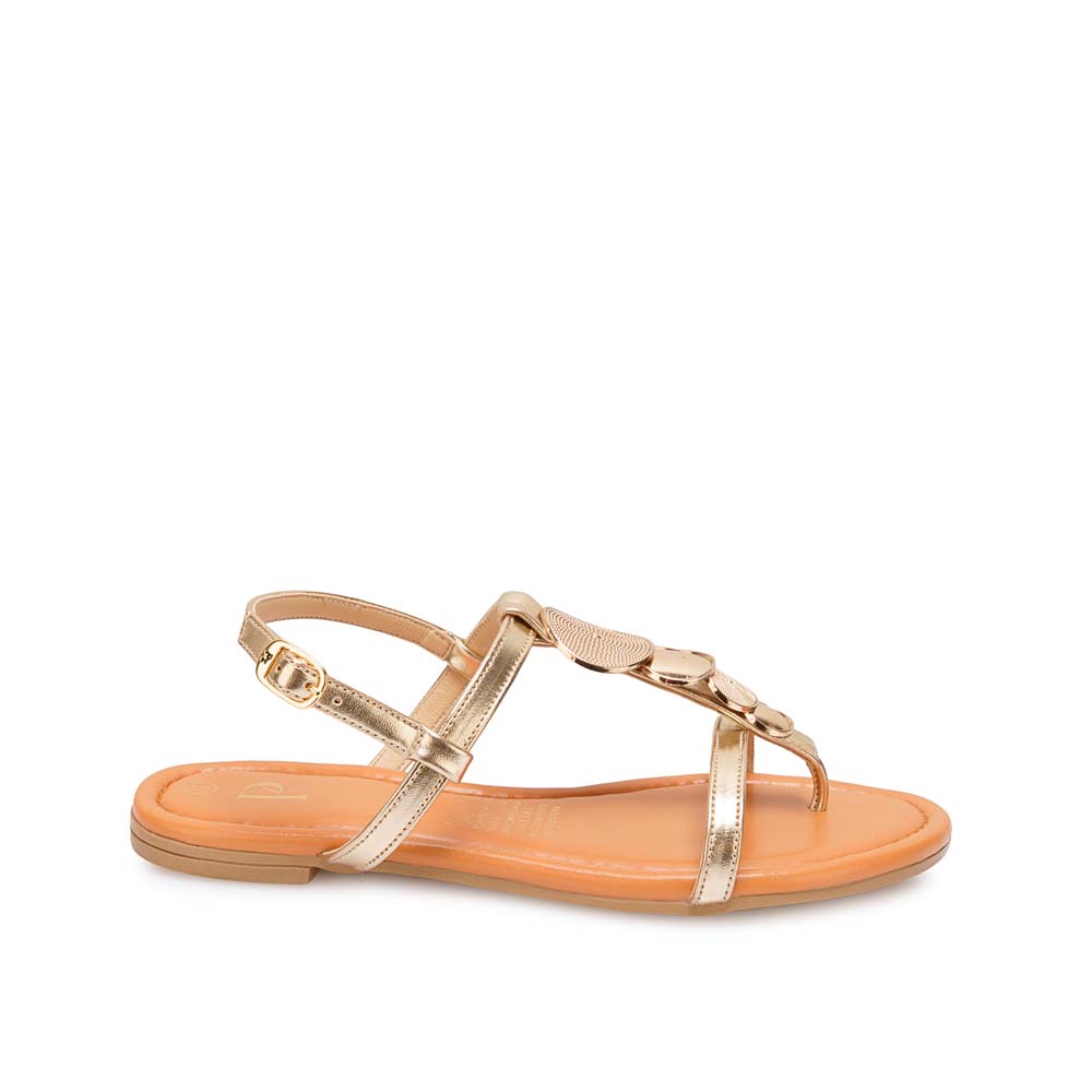 SANDALIA D'ORSAY CASUAL CESI-2612 DORADO PIAZZA - 1