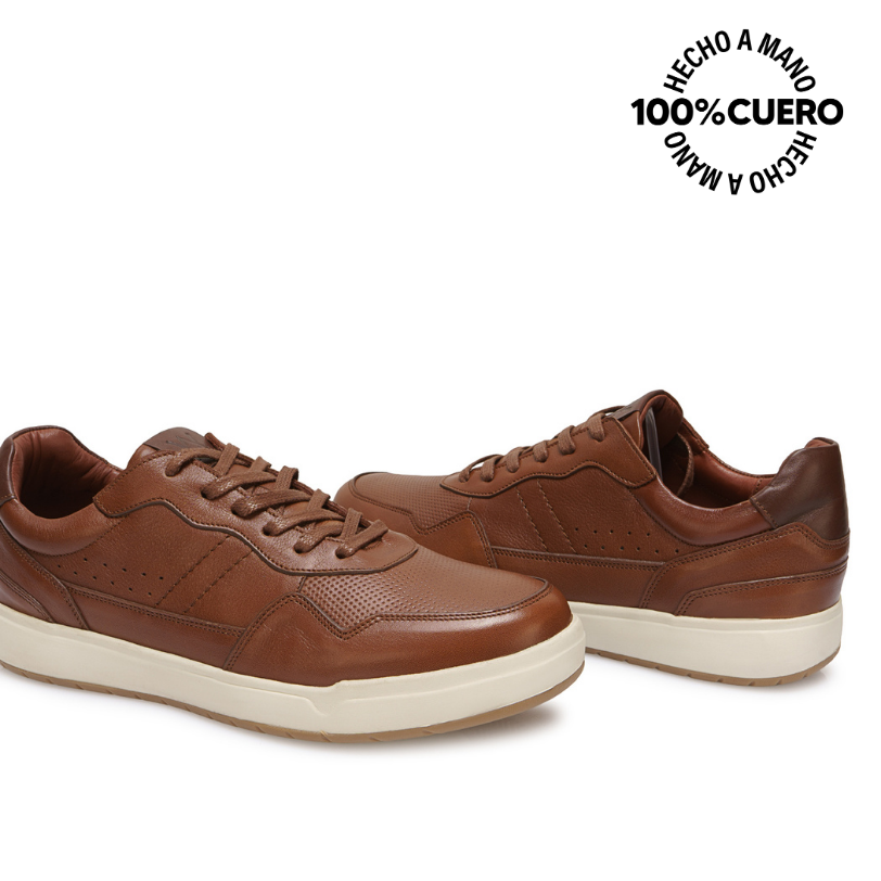 ZAPATILLA CASUAL JOSE-2606 TOFFE VIALE HOMME CUERO - 2