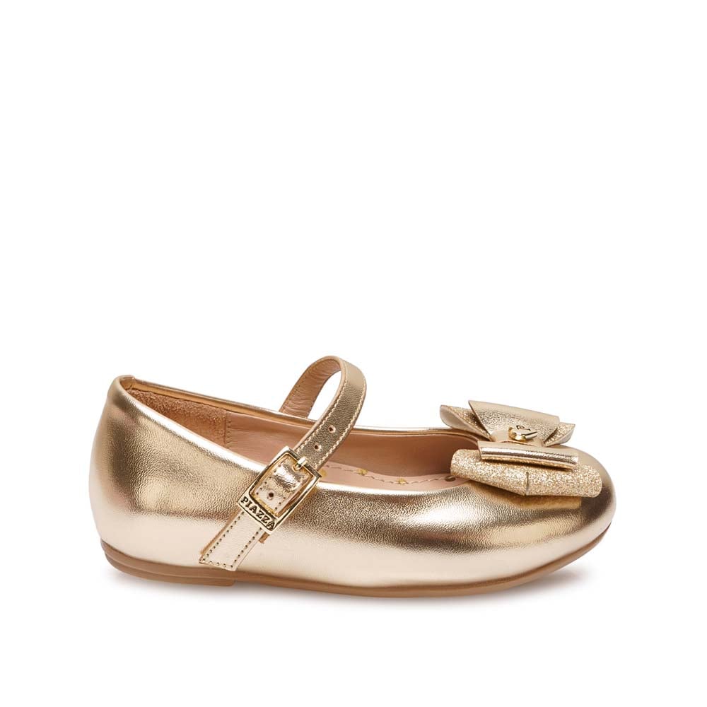 ZAPATO BALLERINA CASUAL MADIS-2615 DORADO PIAZZA KIDS - 1