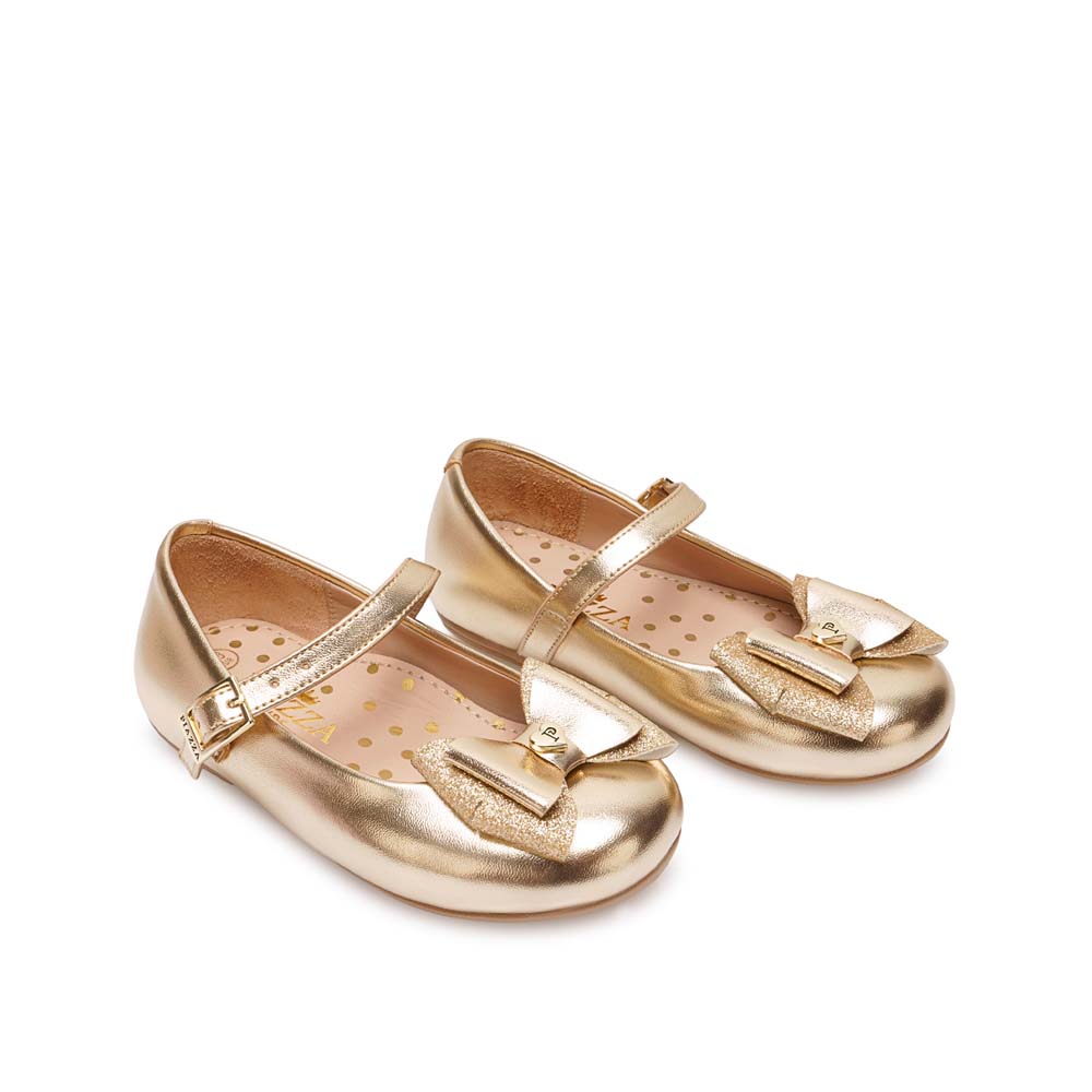 ZAPATO BALLERINA CASUAL MADIS-2615 DORADO PIAZZA KIDS - 4