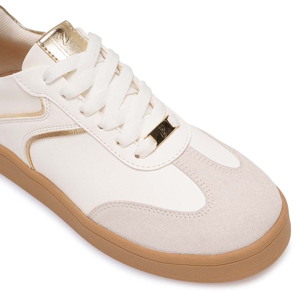 ZAPATILLA CASUAL CESI-2615 BLANCO/DORADO PIAZZA - 3